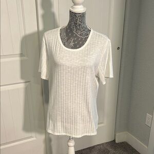 Vintage America Slub Ribbed Top XL